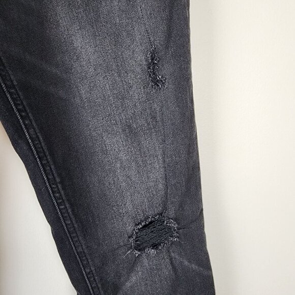 Gap black distressed skinny jeans boy sz 14 - Picture 3 of 10